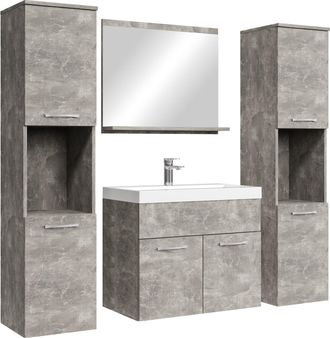 Badplaats Badplaats Conjunto De Muebles De Ba&ntilde;o Montreal Xl 60 X 35 Cm - G