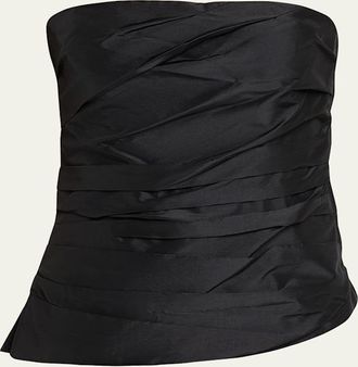 SIMKHAI Emerson Ruched Bustier