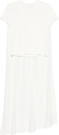 Magda Butrym T-shirt girocollo - Bianco