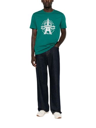 Kenzo Green Crew Neck T-Shirt