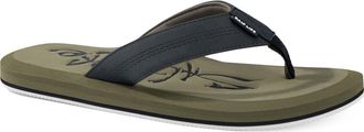 Salt Life The Skiff Flip Flop in Olive at Nordstrom, Size 11