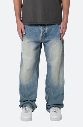 mnml Ultra Baggy Jeans in Medium Blue at Nordstrom Rack, Size 31