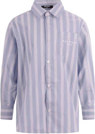 Balmain Shirt With Logo