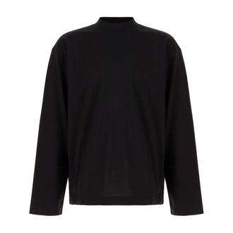 Dries Van Noten Long Sleeve Tops, male, Black, Size: XL T-shirt