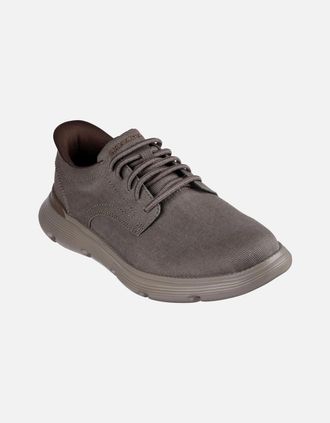 Skechers Mens Garza Clive Mens Shoes - Grey - Size: 11