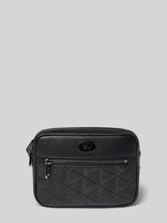 Lacoste Umh&auml;ngetasche mit Glattleder-Anteil in Black, Gr&ouml;&szlig;e 1