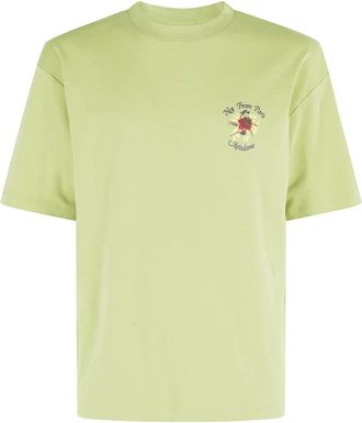 Dr&ocirc;le de Monsieur Heren, Tops, Groen, Maat: XL Katoen