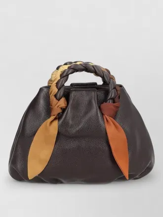 Hereu leather shoulder bag