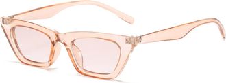 Generic Small Frame cat Eye Street Fashion Fashion Sunglasses for Men and For Women (Color : C, Size : 1) 2026