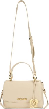 Love Moschino Shoulder Bag - Dames - Handtassen - Beige - ONE Size - Polyester - Tassen