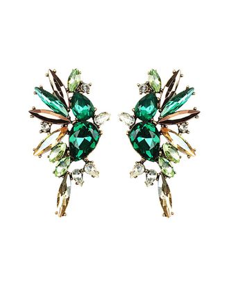 Eyecandy LA Eye Candy La Art Gala Crystal Drop Earrings