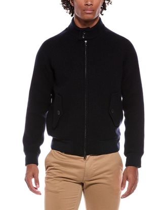 Slowear Slowear Wool Bomber Knit Jacket