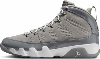 Nike Jordan 9 Retro - unisex - Sport - Grijs - Maat: 36 1/2 EU Leer