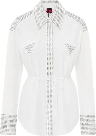 Pinko Pinko Shirts - Dames - Overhemden - Wit - S - Overhemden