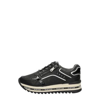Mustang Sneakers Laag - Dames - Sneakers - Zwart - 36 EU - Schoenen