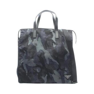 Prada Borsa Tote Vintage Pre-owned - - Pre-owned - Uomo - Multicolore - ONE SIZE
