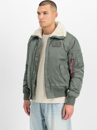 Alpha Industries Bomberjacke ALPHA INDUSTRIES B-15 III TT Two Tone, Herren, Gr. XL, gr&uuml;n (vintage gr&uuml;n), Obermaterial: 100% Nylon, Futter: 100% Polyester, &Auml;rmelfutter: