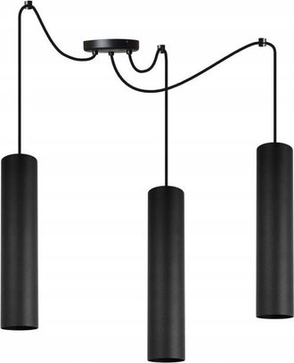 OEM L&aacute;mpara De Techo Moderna Colgante L&aacute;mpara Led Negra