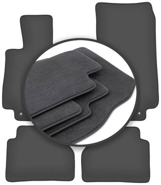OEM Alfombrillas Premium Para Mercedes E W213 Sed&aacute;n, Familiar, Liftback, Coup&eacute; (2015-)