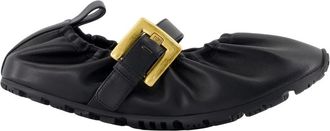 Balmain Ballerinas, female, Black, Size: 7 US Racer 45 Ballerinas