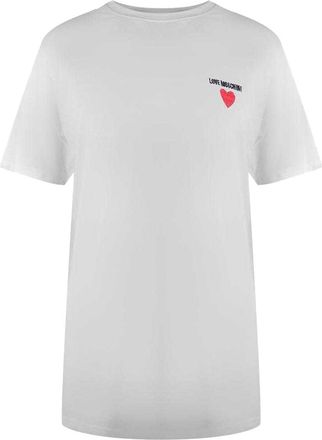 Love Moschino Dames/Dames Handtekening Everyday T-shirt (Wit)