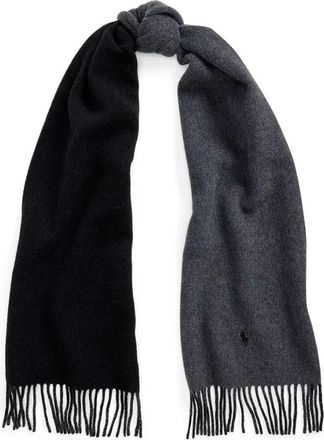 Polo Ralph Lauren Accessoires > Sjaals - Dames - Wintersjaals - Grijs - ONE Size - Wol - Accessoires