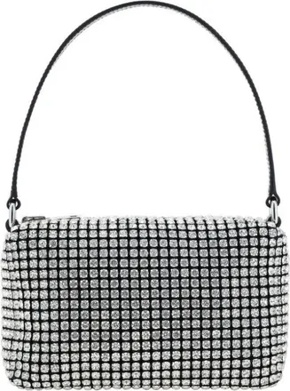 Alexander Wang Alexander Wang, Handbags, female, Gray, Size: ONE SIZE Heiress Shoulder Bag