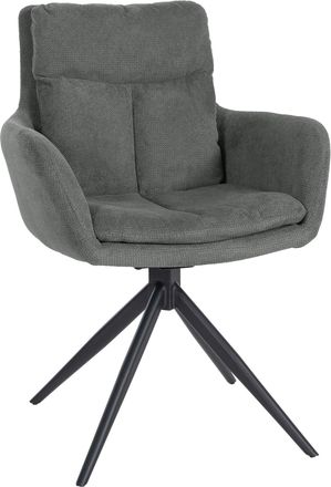 Clp Clp - Silla De Comedor Vilas De Tela Gris