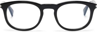 Saint Laurent Eyewear Occhiali squadrati - Nero