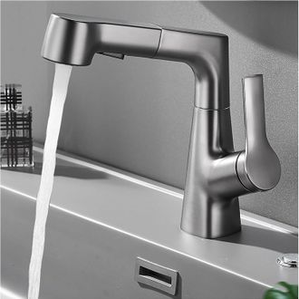 OEM Grifo De Cocina Con Rociador Extra&iacute;ble, Grifo Mezclador De Cocina Con Rociador Extra&iacute;ble, Grifo De Cocina Con Rociador Extra&iacute;ble Giratorio De 360&deg;, Gr