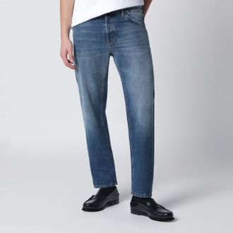 Pantaloni Torino Jeans Rebel blu medio slavato