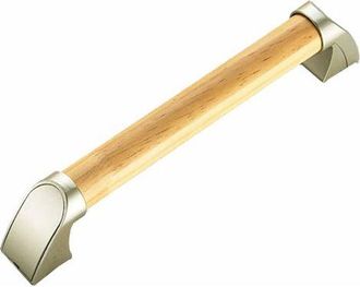 OEM Barra De Apoyo De Madera Para Ba&ntilde;o, Ducha, Personas Con Discapacidad (color Madera, 30 Cm)