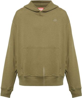 Diesel S-Macs-Hood-Megoval-D hoodie - Green