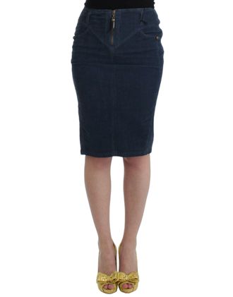 Cavalli corduroy pencil Womens skirt