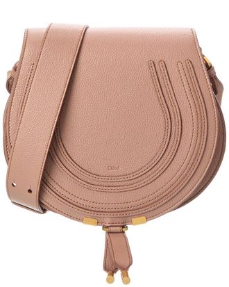 Chlo&eacute; Marcie Leather Saddle Bag