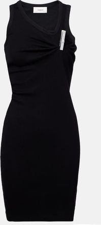 Coperni Abito corto Washing Clip in jersey