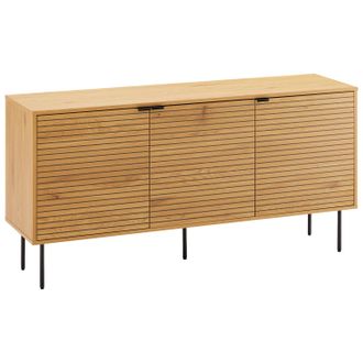Happy Garden Aparador De Madera De 3 Puertas 150cm Stinna
