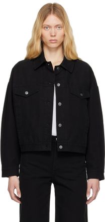 ジャケット CHLOE BLACK GLOSSY COTTON CANVAS JACKET Chloé Black Glossy Cotton Canvas Jacket | ModeSens