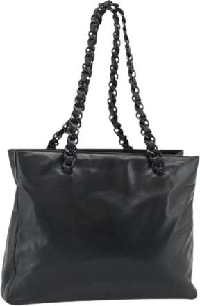 Prada Pre-owned Vintage Tote Bag - Dames - Vintage Shopper - Zwart - ONE Size - Leer - Vintage