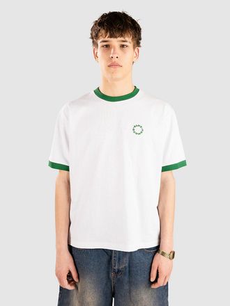 Blue Tomato Boxy Ringer T-Shirt bianco