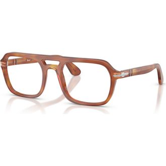 Persol 54mm Square optical glasses in Brown at Nordstrom