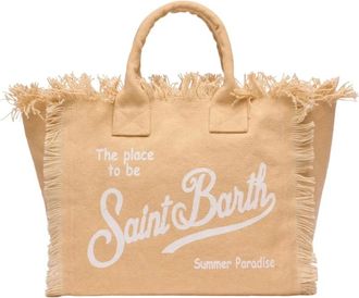 MC2 Saint Barth Tote Bags, female, Beige, Size: ONE SIZE Colette Tote Bag