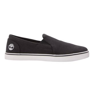Timberland Heren Skape Park Canvas Slip-on Flat Trainers (Zwart)