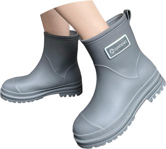 Generic Wellington Boots Womens Hiking Boots Lightweight Fashion Comfortable Rain Boot Outdoor Work Antislip Waterproof Ladies Wellies Wide Fit Waterproof Sty