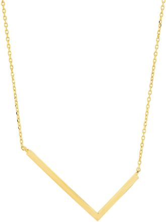 MAX + STONE 14k Yellow Gold Plated Sterling Silver Large Sideways Block Initial Letter