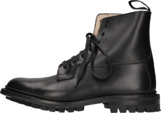 Trickers Schoenen, Heren, Zwart, 41 EU, Leer, Burford Country Boot