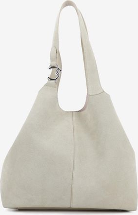 Coccinelle Handbag suede leather sandshell