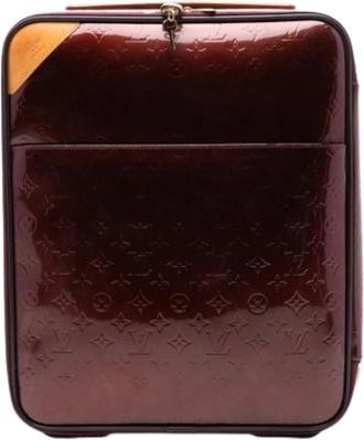 Louis Vuitton Pre-owned Weekend Bags, female, Red, Size: ONE SIZE Pre-owned Pegase 45