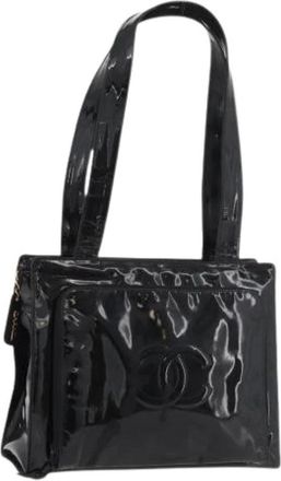 Chanel Pre-owned Shoulder Bags, female, Black, Size: ONE SIZE Pre-owned Tote Bag