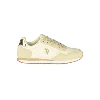 U.S.Polo Association Beige Polyurethane Womens Womens Sneaker